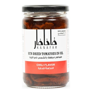 Kanafar Sun Dried Tomato In Oil With Chili Flavour  260GR