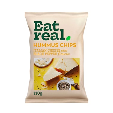 Eat Real Hummus Cheese And Black Pep 110GR