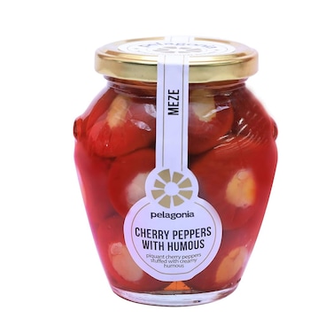 Pelagonia Cherry Peppers With Hummus 280GR