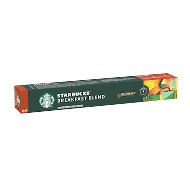 Starbucks Breakfast Nespres Pod 50GR