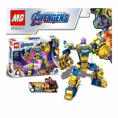 Mg 2 In 1 Avengers Robot Constr