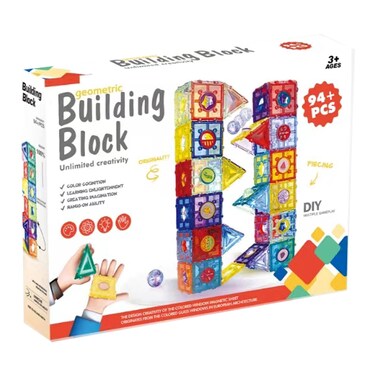 Geometric Shapes Colorful Block