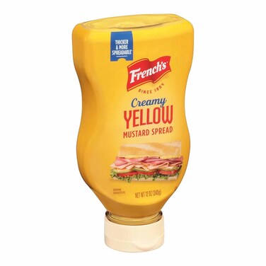 Frenchs Creamy Yellow Mustard 12Oz