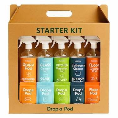 Drop Pod 5 Bottle +5 Detergents