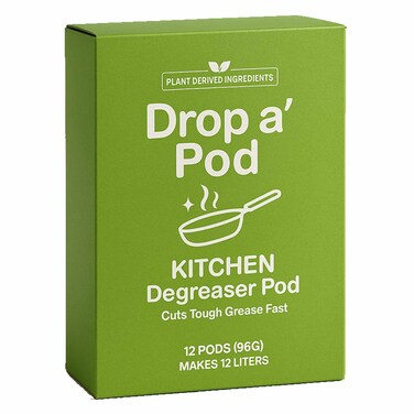Drop Pod Kitchen Degreaser Cleaner 12 Pods