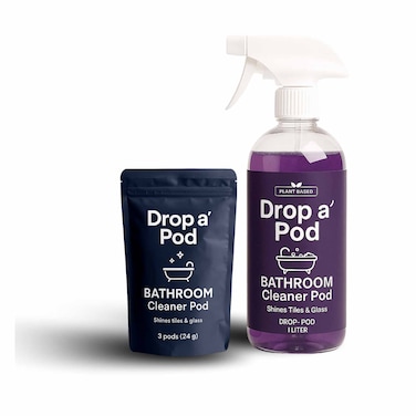 Drop Pod Bathroom Cleaner 3 Pods With Botle