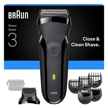 Braun Shaver 300Bt Black Box Euro