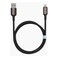 Cable Dense&nbsp; Type A To Lightning&nbsp; 2.4A 1M Black