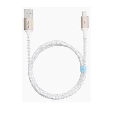 Cable Dense&nbsp; Type A To Lightning&nbsp; 2.4A 1M White