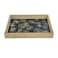 Black And Gold Wood&nbsp; Tray