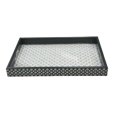 Plastc Transparnt Tray Medium