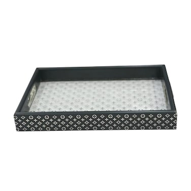 Plastc&amp;Transparnt Tray Small