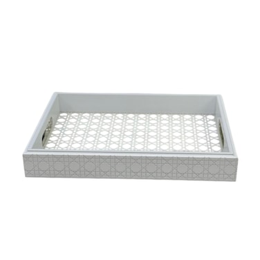 White Plastic Tray Small
