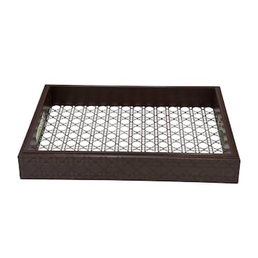 Brown Plastic Tray Small
