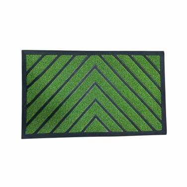 Door Green Mat