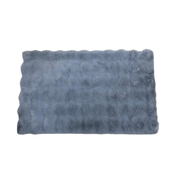 Fur Carpet Dark Grey