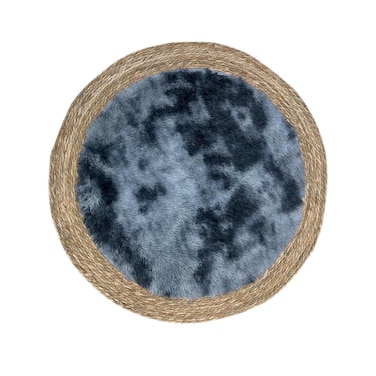 Carpet W/Grey Fur 100 Cm