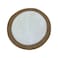Carpet W/White Fur 150 Cm