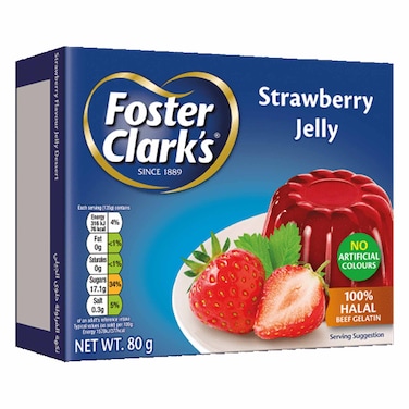 Foster Clarck's Jelly Beef Strawberry 80GR