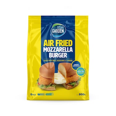 Ocean Garden Air Fried Mozzarella Burger&nbsp;800GR