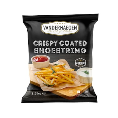 Vander Crispy Coated Shostrng Fries 2.5KG