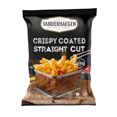 Vander Crispy Straight Cut Fries 2.5KG