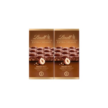 Lindt Creamy Milk Hazelnt 80GRX2 Special Price