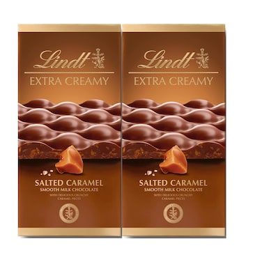 Lindt Creamy Milk Caramel 80GRX2 Special Price