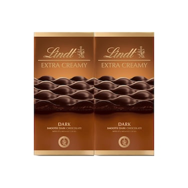 Lindt Extra Creamy Dark 80GRX2 Special Price