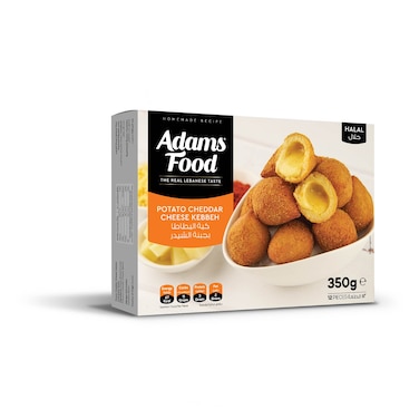Adams Food Potato Chedar Cheese Kebeh 350GR