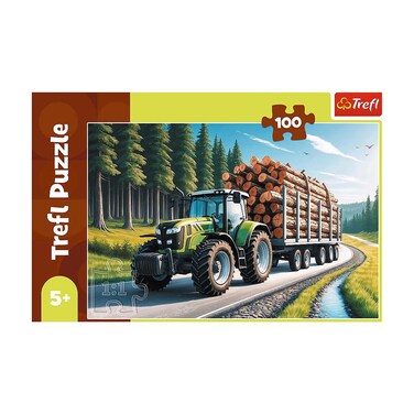 Puzzles 100 Forestry Tractor
