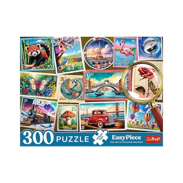 300 Easy pieces postage Stamps