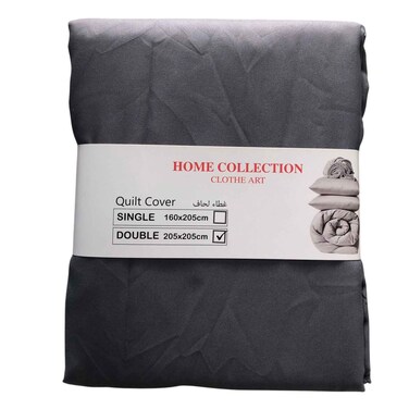Quilt Cover Double Grey 205X205CM