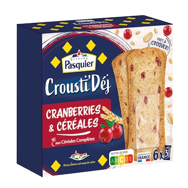 Pasquier De Cranberries And Cereal 150GR