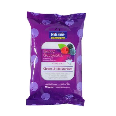 Higeen Wipes Berry&nbsp;15 Sheets