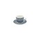 Decal Cup And Saucer Grey 224