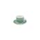 Decal Cup Saucer Green 90ML