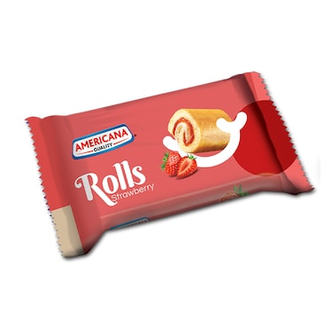 Americana Roll Cake Strawberry 20GR