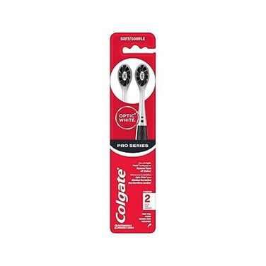Colgate Tooth Brush Total White Charcoa 1+1