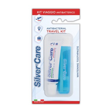 Silvercare Travel Kit Toothbrush And Tooth Paste