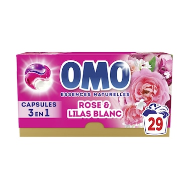 Omo Caps Rose  And  Lilas Blanc