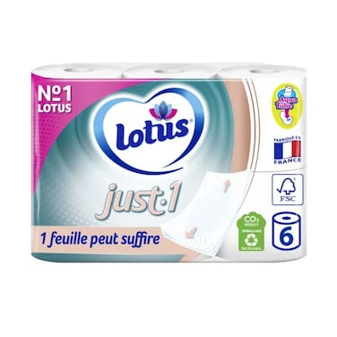 Lotus Toilet Pure 6 Roll
