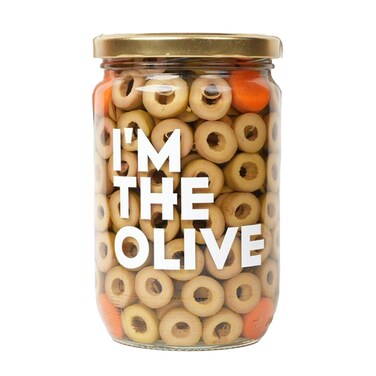 Khayrat Jdoudna Green Olive Slices&nbsp; 600GR