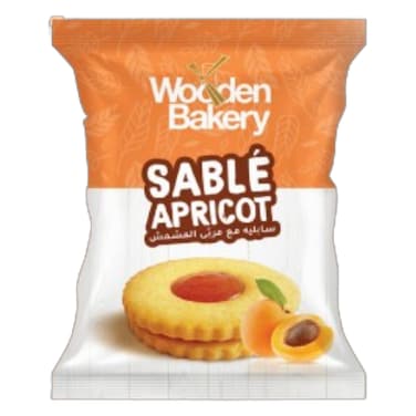 Wooden Bakery Sable Vanilla Packed 70GR