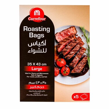 Carrefour Roasting Bags 35X43CM 5 Pieces