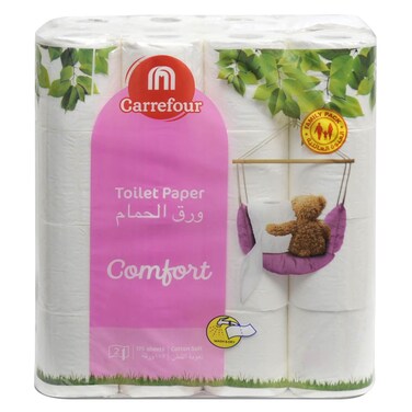 Carrefour Toilet Roll 2PlyX24