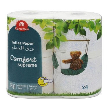 Carrefour Toilet Roll 4PlyX4