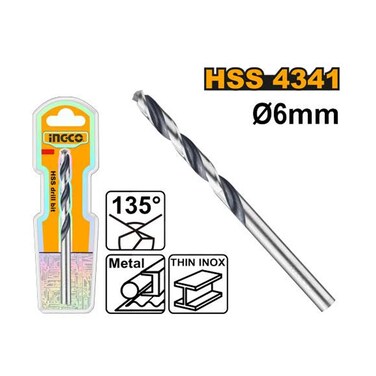 Ingco 4341 Hss Drill Bitdbt1200604