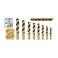 Ingco 8Pc Hss Twist Drill Bits Set