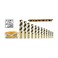 Ingco 12 Pc Hss Twist Drill Bit Set
